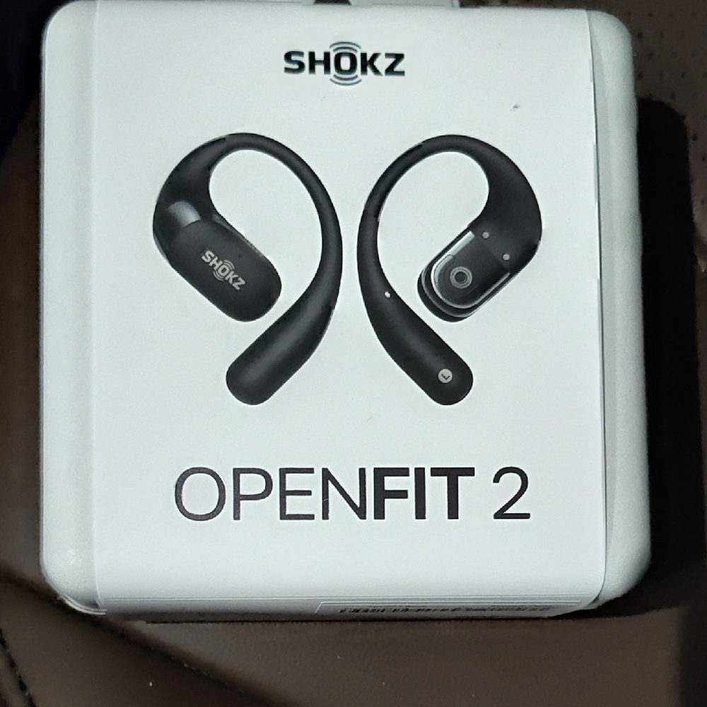 NEW -Shokz OpenFit 2 Wireless Earbuds - Black